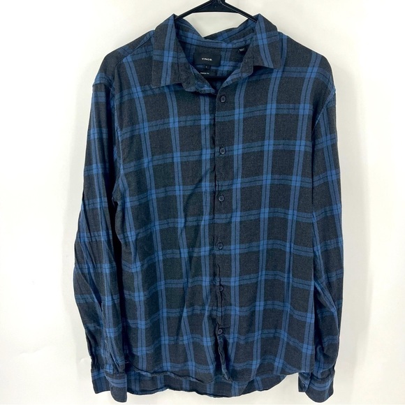 Vince Classic Fit Longsleeve Button Down Shirt - Picture 1 of 7